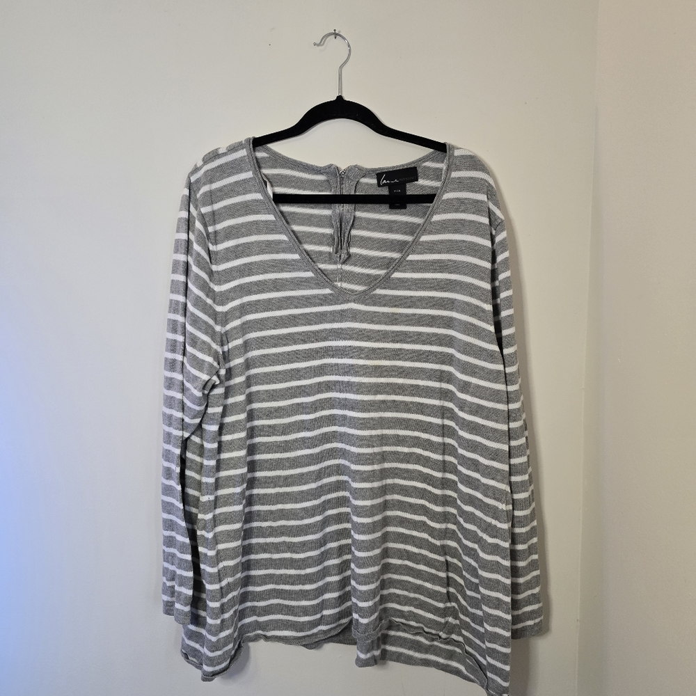 Lane Bryant Stripe Sweater